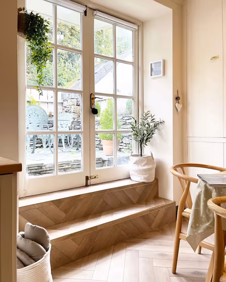 Farrow and Ball Dimity living room paint review