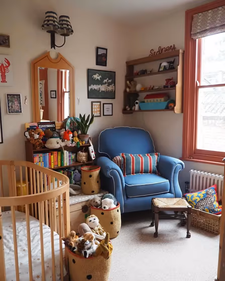 Farrow and Ball Dimity kids' room