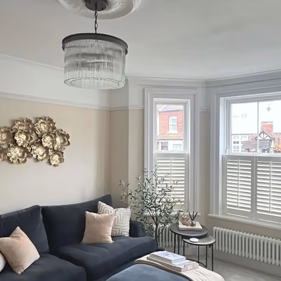 Farrow and Ball Dimity living room paint review