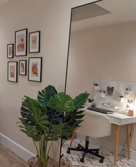 Farrow and Ball Dimity bedroom color