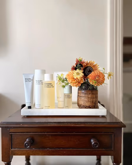 Farrow and Ball Dimity bathroom interior idea