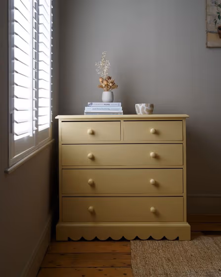 Farrow and Ball Hay 37 painted furniture