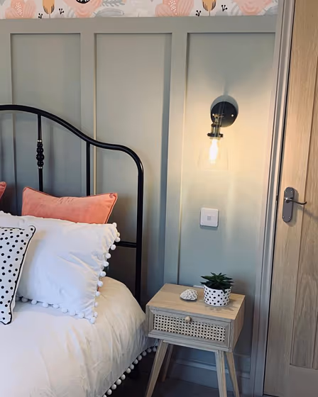 Farrow and Ball Light Blue 22 bedroom