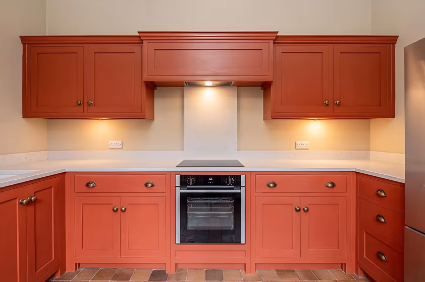 Farrow and Ball Picture Gallery Red 42 kitchen cabinets