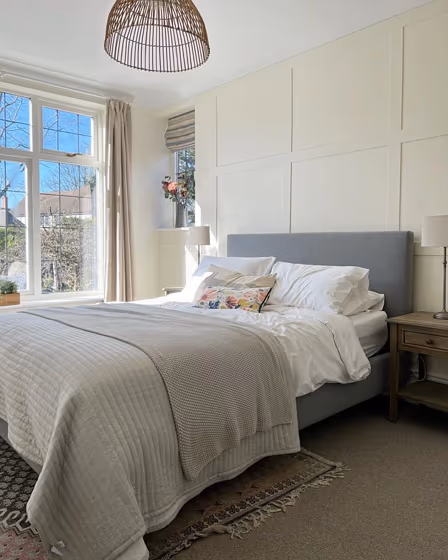 Farrow and Ball Pointing 2003 bedroom