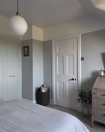 Farrow and Ball Skylight 205 bedroom