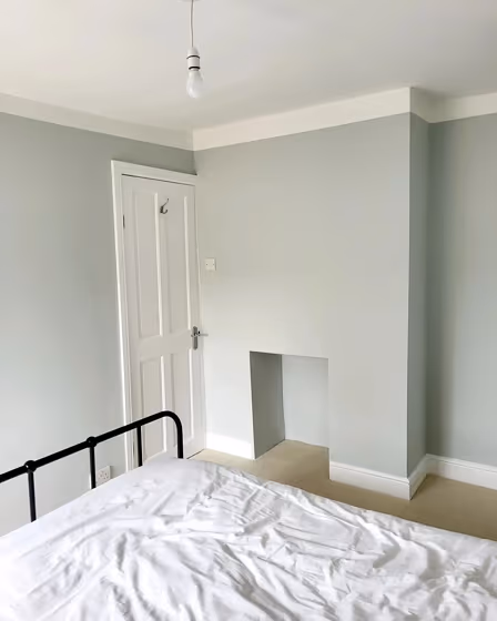 Farrow and Ball Skylight 205 bedroom