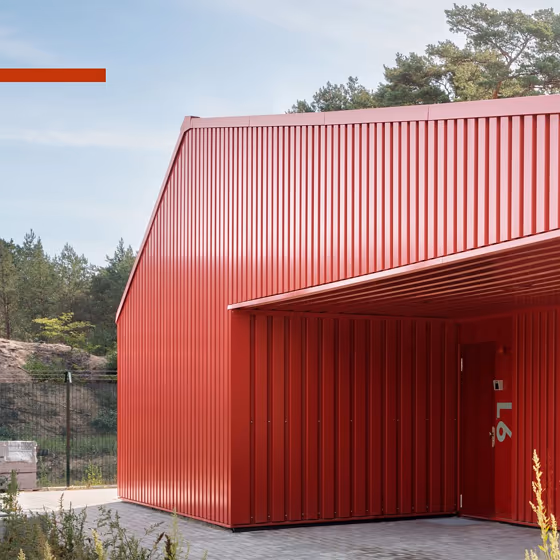 RAL Classic Flame red RAL 3000 home exterior