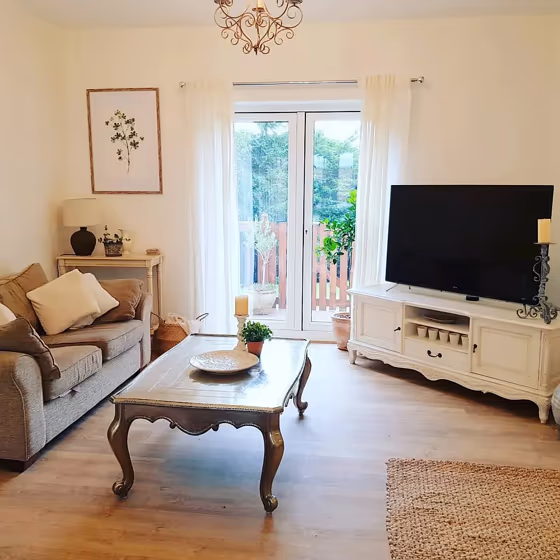 Dulux Frosted Dawn living room