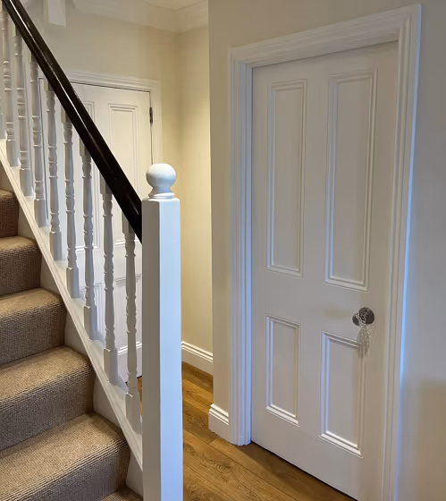 Dulux Gardenia hallway color