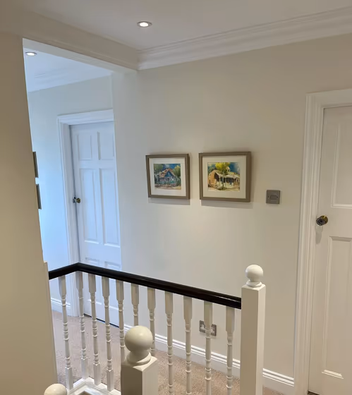 Dulux Gardenia hallway paint