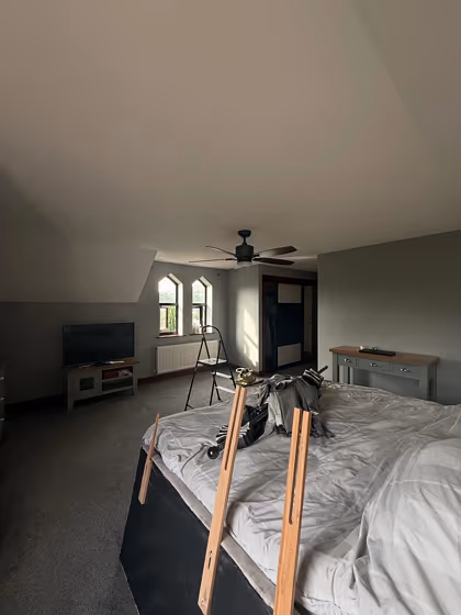 Dulux Goosewing bedroom paint review