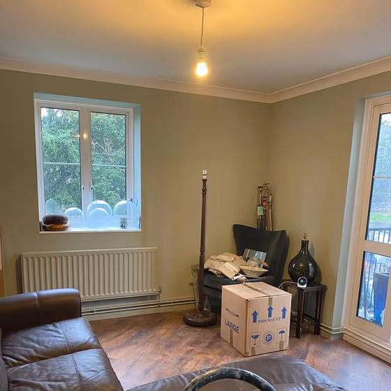 Dulux Green Ivy living room color review