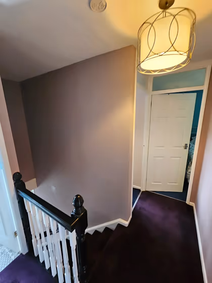 Dulux Heather Solstice hallway color