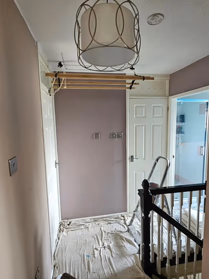 Dulux Heather Solstice hallway paint