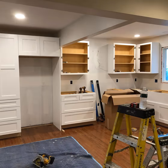 SW Heron Plume kitchen makeover