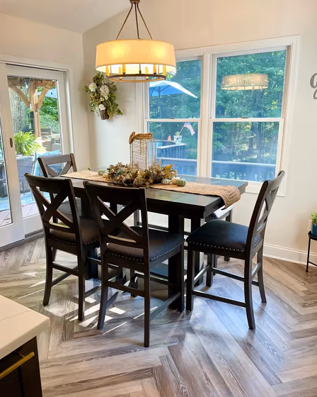 SW Heron Plume dining room color