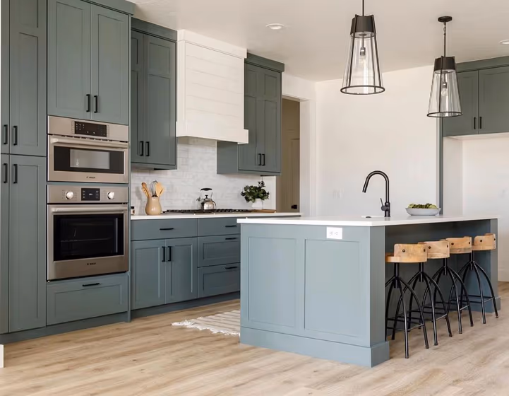 Sw Homburg Gray Kitchen Cabinets