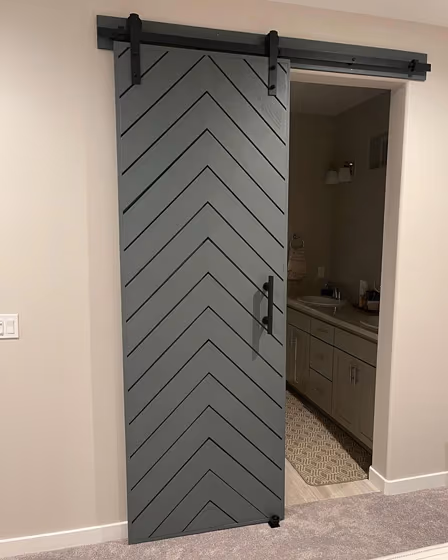 Sherwin Williams Homburg Gray Door