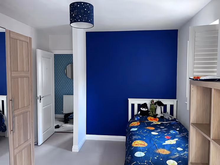 Dulux Honest Indigo kids' room 