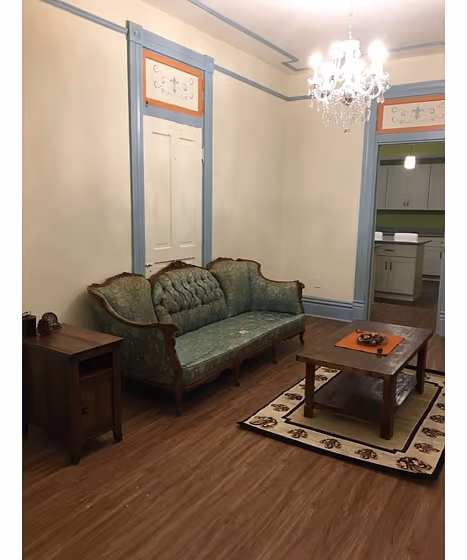 Sherwin Williams Honied White Living Room