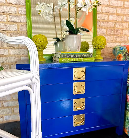 Honorable Blue Painted Furniture