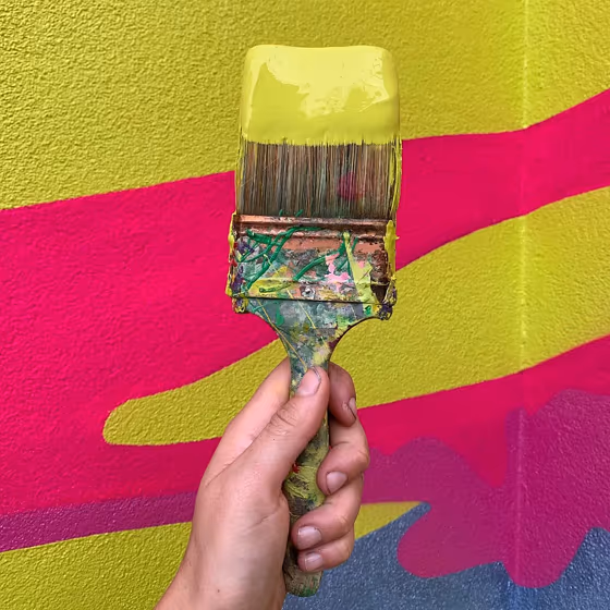 Humorous Green Wall Paint