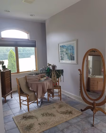 Sherwin Williams Individual White Living Room