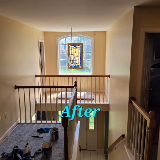 SW Interactive Cream hallway paint