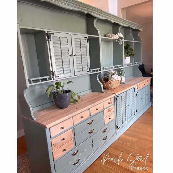 Sherwin Williams Jade Dragon Kitchen Cabinets