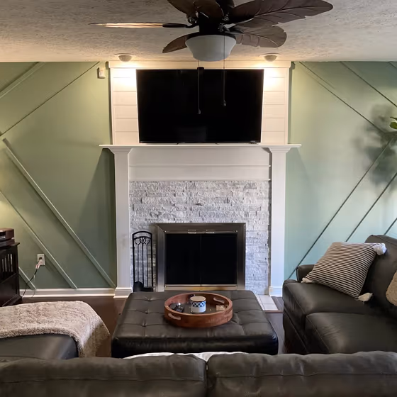 Sw 9129 Living Room Fireplace