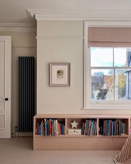 Farrow and Ball James White 2010 children's room