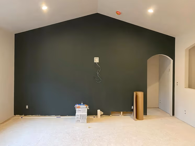 Sherwin Williams Jasper Accent Wall