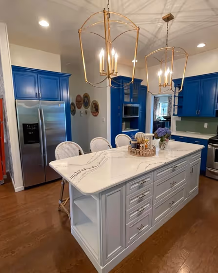 Jay Blue Kitchen Cabinets