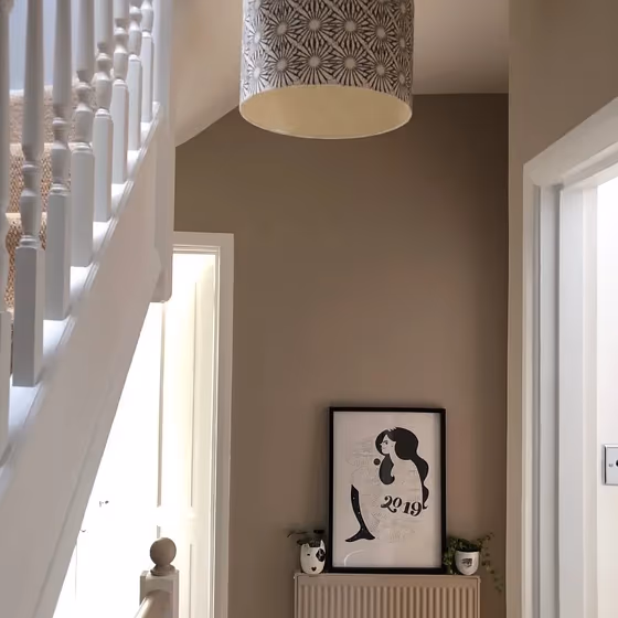 Farrow and Ball Jitney stairs paint review