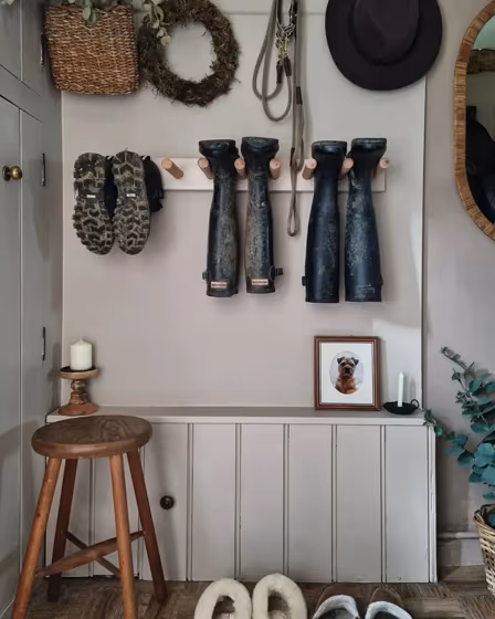 Farrow and Ball 293 hallway color