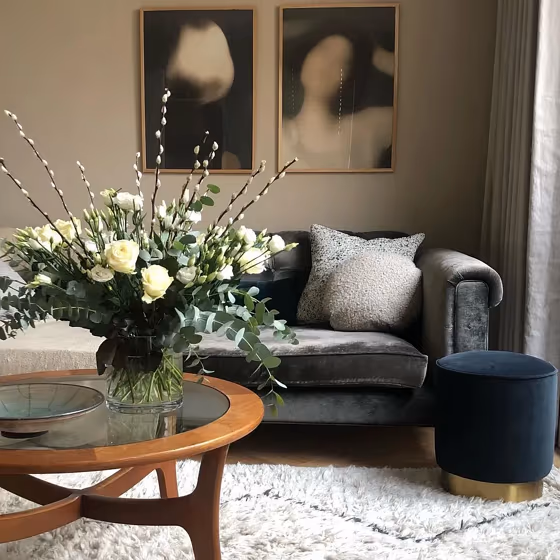 Farrow and Ball Jitney living room paint review