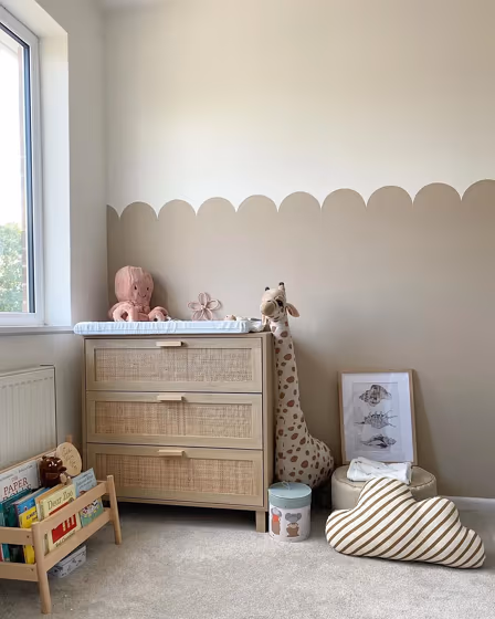 Farrow and Ball Jitney nursery paint review