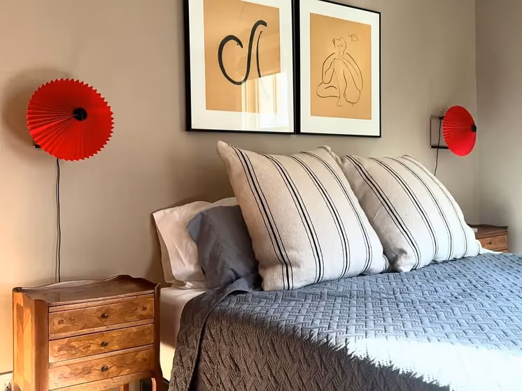 Farrow and Ball 293 cozy bedroom photo