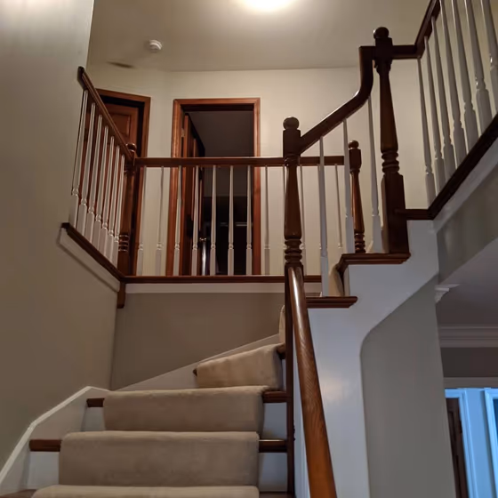 Sherwin Williams Jogging Path Stairs