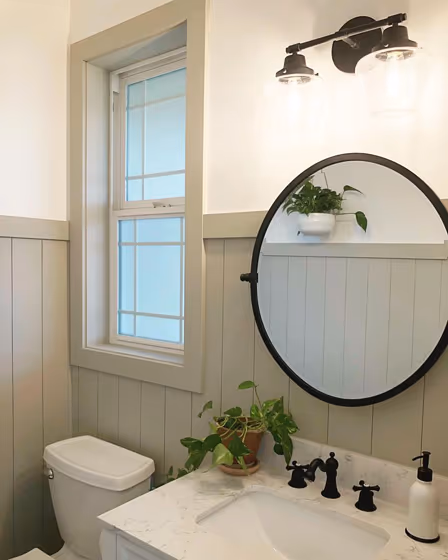 Sherwin Williams Jogging Path Bathroom