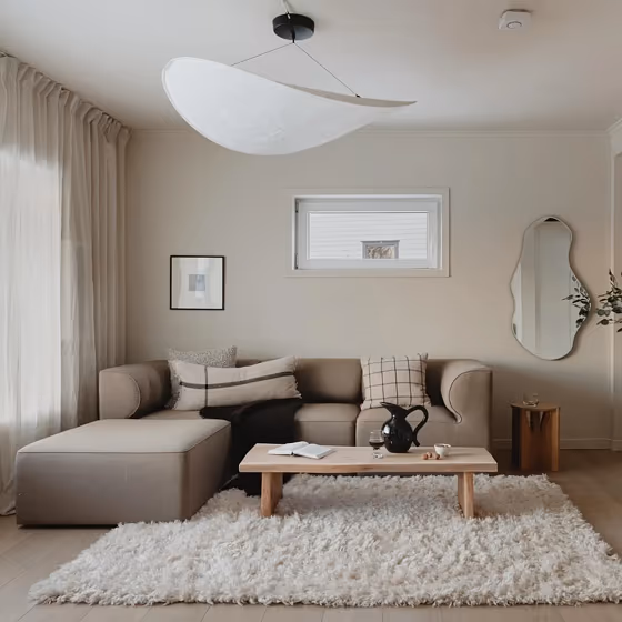 Jotun Kokos living room color