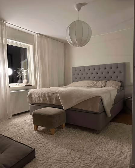 Jotun Kokos bedroom makeover