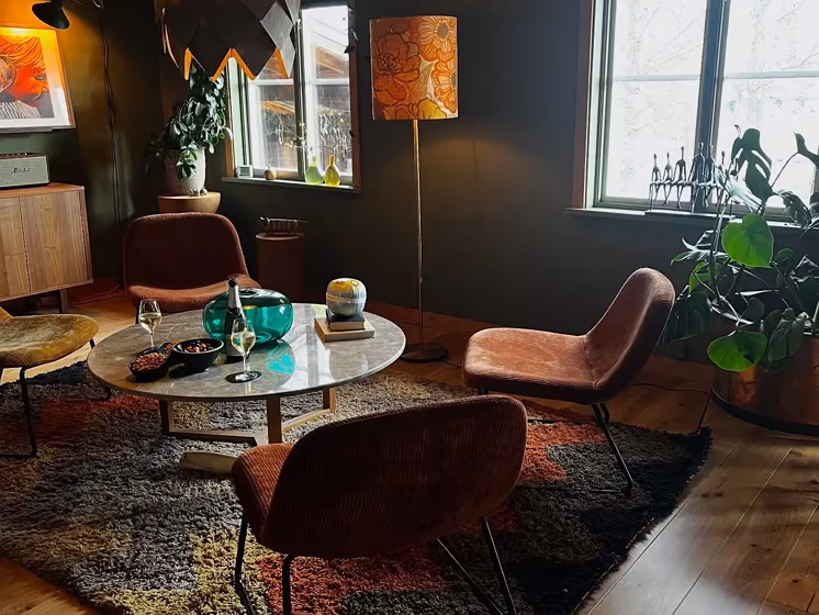 Jotun Natural Green living room interior