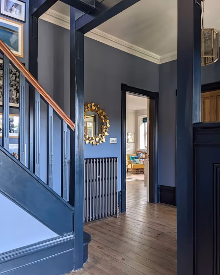 Little Greene Juniper Ash 115 hallway