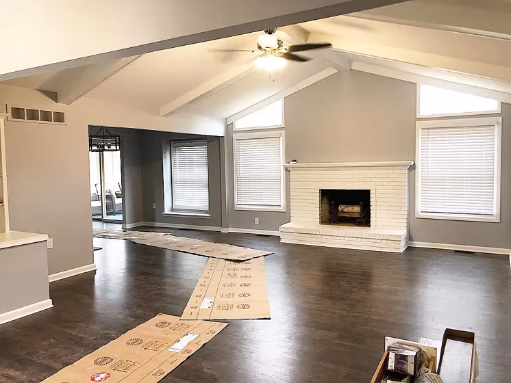 Lazy Gray Living Room