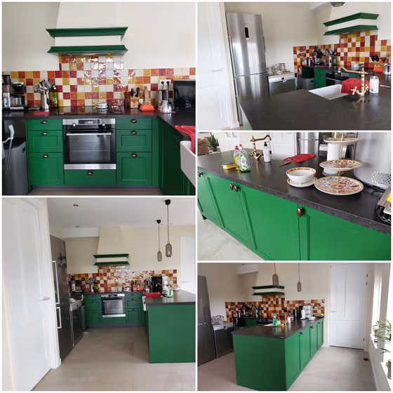 RAL Classic Leaf green RAL 6002 kitchen