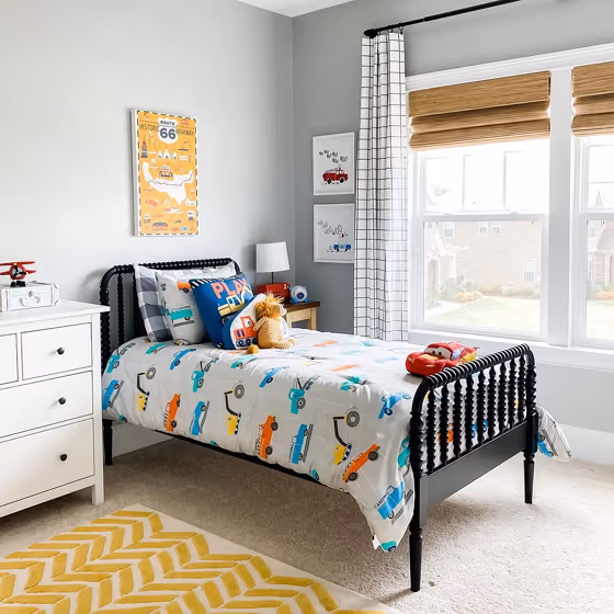 Sherwin Williams Light French Gray kids' room