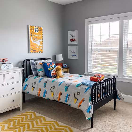 Light french gray children's room