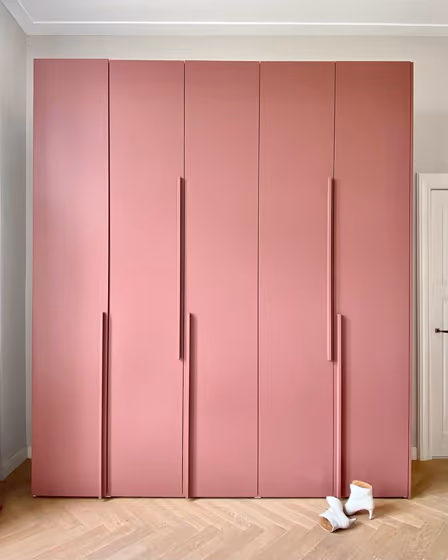 Little Greene Ashes of Roses 6 cabinets